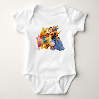 Body Para Bebé Caricatura Winnie Pooh Bear Honey Anime Bab