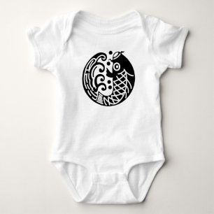 Body Para Bebé Carpa y ola