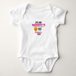 Body Para Bebé Carter's Baby Girls' 1st Mothers Day Bodysuit