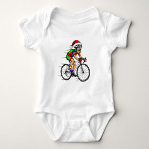 Body Para Bebé Cascanueces Ciclista Navidad Bicicleta Navidades D