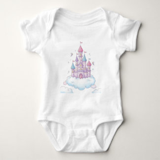 Body Para Bebé Castillo de hadas flotantes - Fantasía de niños ca