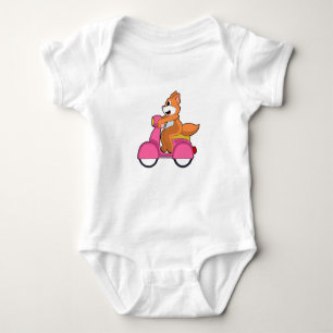Body Para Bebé Cat como motociclista con Scooter.PNG
