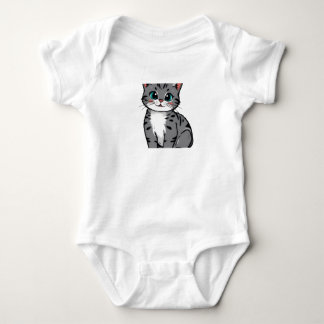 Body Para Bebé Cat design