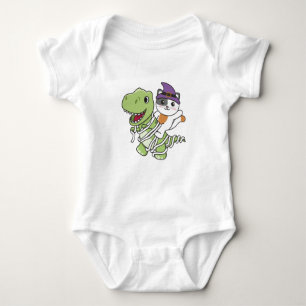 Body Para Bebé Cat Happy Halloween T-rex Mummy Costume