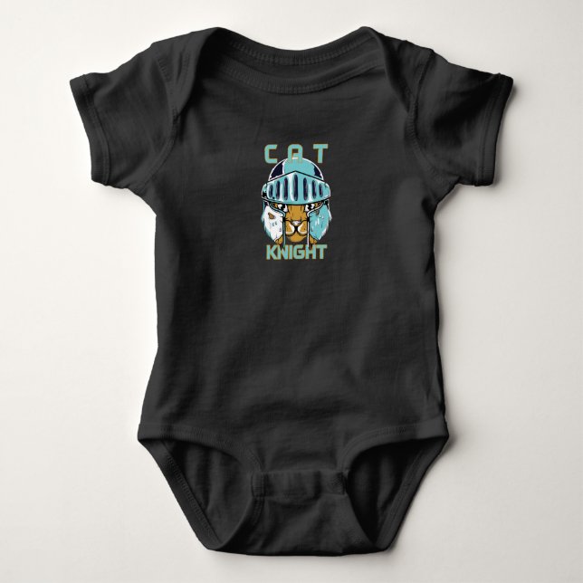 Body Para Bebé Cat Knight (Anverso)