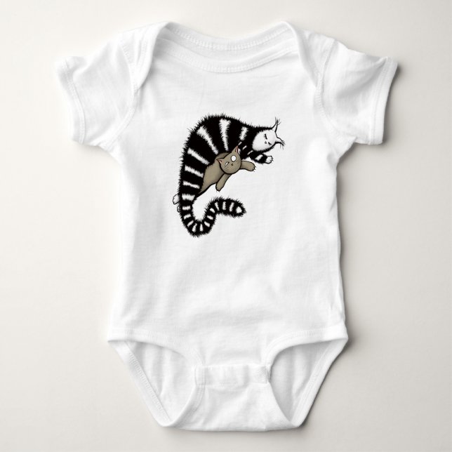 Body Para Bebé Cat Mother Cute Kitty (Anverso)