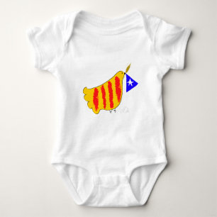 Body Para Bebé Cataluña patriótica, Catalunya llibertat