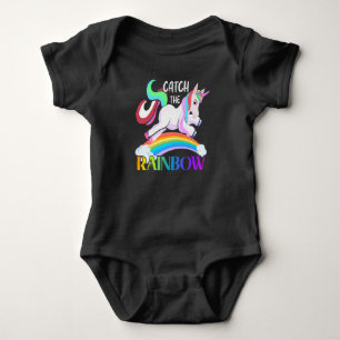 Body Para Bebé Catch the Rainbow - Unicorn Design-15989
