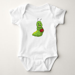 Body Para Bebé Caterpillar en el Bowling con bolas