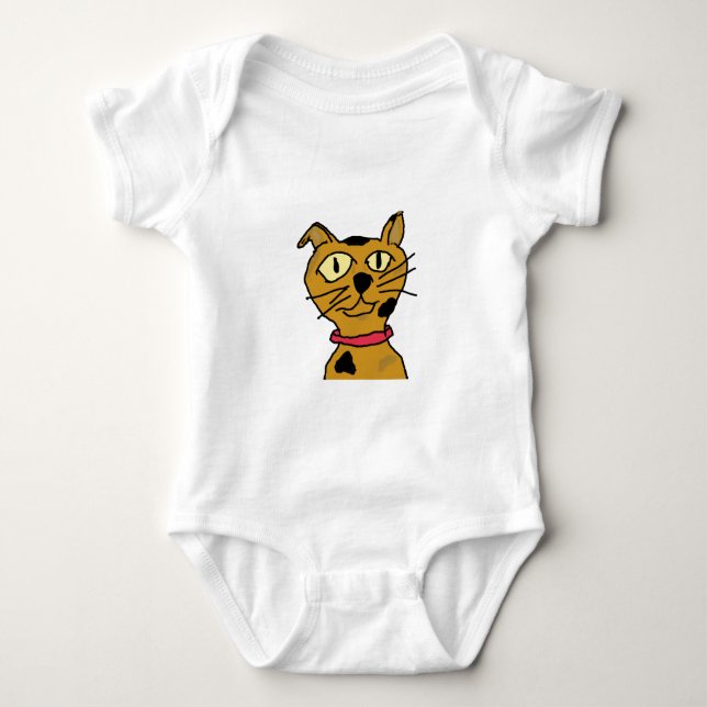 Body Para Bebé Catitude Baby T-Shirt (Anverso)