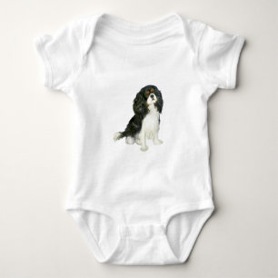 Body Para Bebé Cavalier King Charles - De tres colores