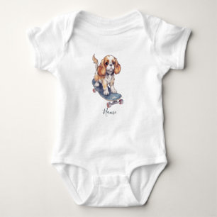 Body Para Bebé Cavalier King Charles Spaniel Baby Bodysuit