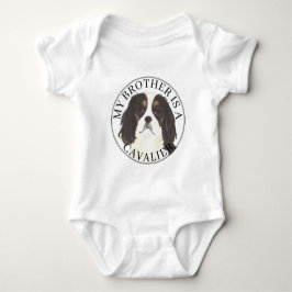 Body Para Bebé Cavalier King Charles Spaniel Tricolor Hermano May