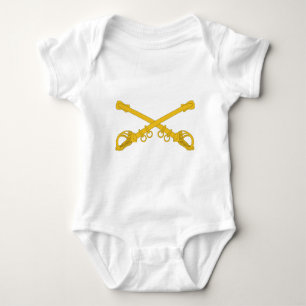 Body Para Bebé Cavalry Insignia - Crossed Saber's