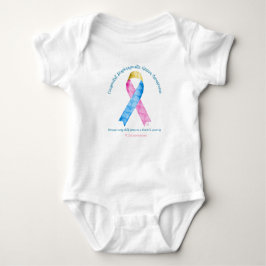 Body Para Bebé (CDHAR-01) CDH Awareness Ribbon Baby Bodysuit