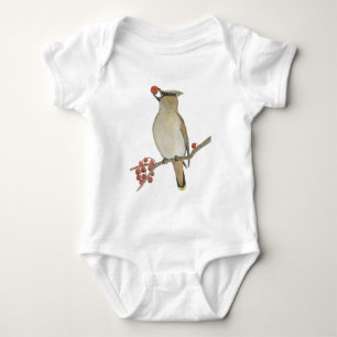 Body Para Bebé Cedar Waxwing