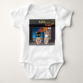 Body Para Bebé Celebración 7-5-3 de la Poiluna