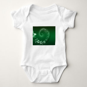 Body Para Bebé Celebración de destino de Fiesta de diseño verde
