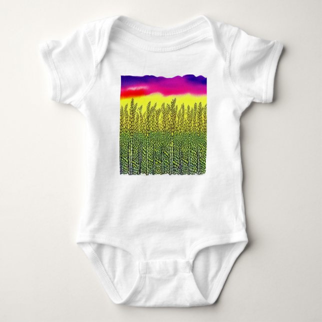 Body Para Bebé Celebrando a los granjeros (Anverso)