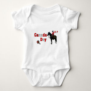 Body Para Bebé Celebre el día de Canadá