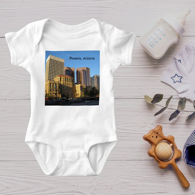Body Para Bebé Centro de Phoenix, Arizona (Phoenix, Arizona Downtown Baby Bodysuit)
