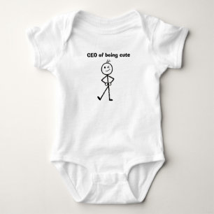 Body Para Bebé CEO de ser lindo divertido