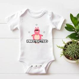 Body Para Bebé Cerdo rosa divertido