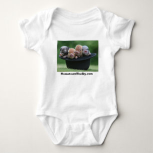 Body Para Bebé Cerdos En Un Traje De Bebé Gorra