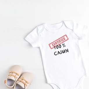 Body Para Bebé Certificado 100% Cajun