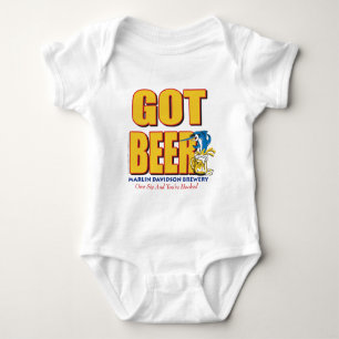 Body Para Bebé Cervecería de Davidsons de la aguja - cerveza
