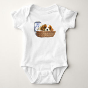 Body Para Bebé Cesta de cachorros