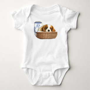 Body Para Bebé Cesta de cachorros