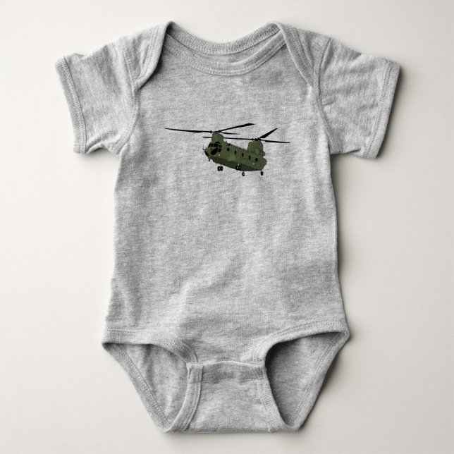 Body Para Bebé CH-47 Chinook (Anverso)