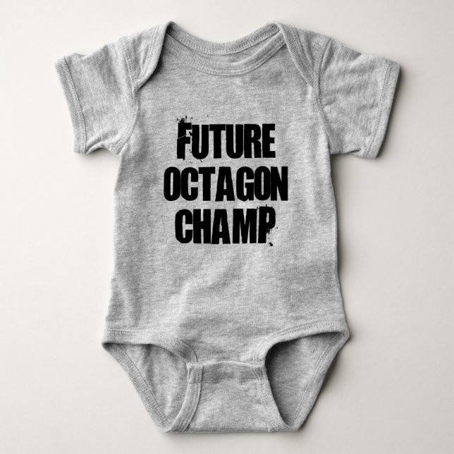 Body Para Bebé Champ Octagon futuro (Anverso)