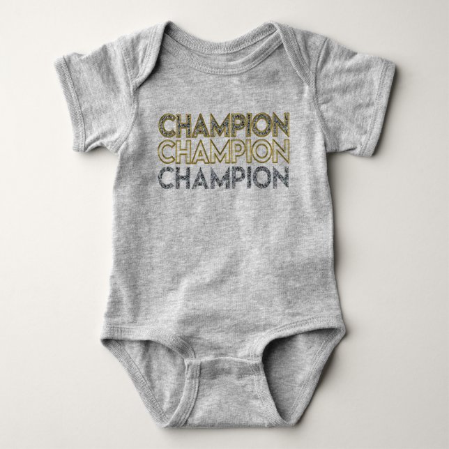 BODY PARA BEBÉ CHAMPION 01 (Anverso)