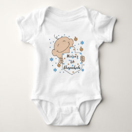 Body Para Bebé Chanukah Baby Blue Baby Bodysuit