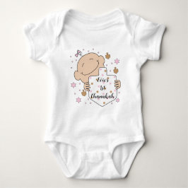 Body Para Bebé Chanukah Baby Pink Baby Bodysuit