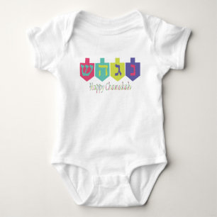 Body Para Bebé Chanukah feliz