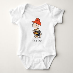 Body Para Bebé Charlie Brown vaquero Halloween de Peanuts