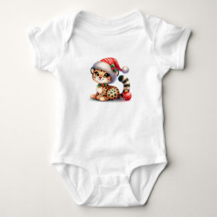 Body Para Bebé Cheetah, Navidades bebés