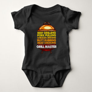 Body Para Bebé Chef Chef Chef Chef Chef Chef Chimenea Maestro de