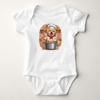 Body Para Bebé Chef Pawsta