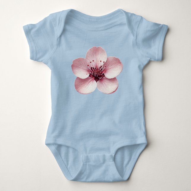 Body Para Bebé Cherry Blossom Baby Bodysuit (Anverso)