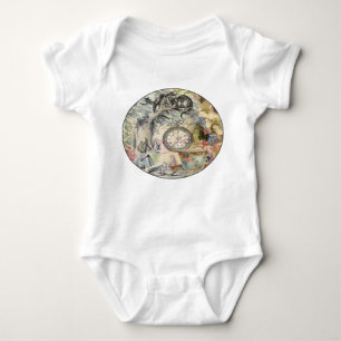 Body Para Bebé Cheshire Cat Alice Wonderland Classic
