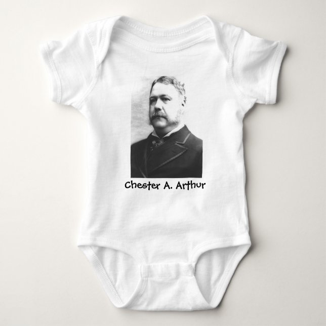 Body Para Bebé Chester A. Arthur 21 (Anverso)