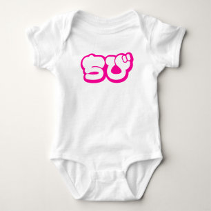 Body Para Bebé Chibi ち び japonés Nihongo Hiragana Script
