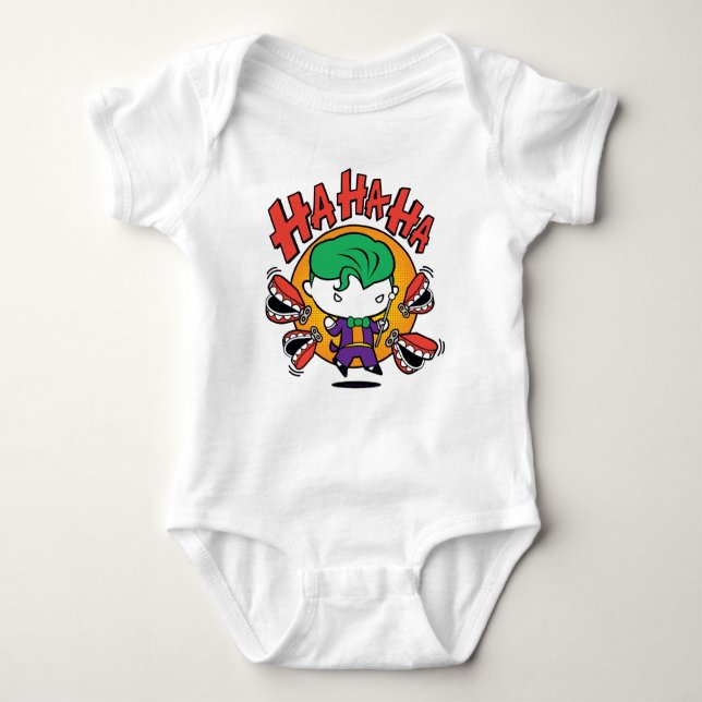 Body Para Bebé Chibi Joker Con Toy Teeth (Anverso)