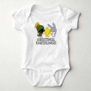 Body Para Bebé Chibi MARVIN THE MARTIAN™, TWEETET™, & BUGS BUNNY™