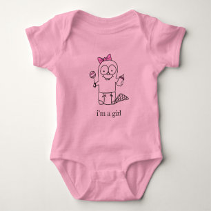 Body Para Bebé Chica Baby Beaver