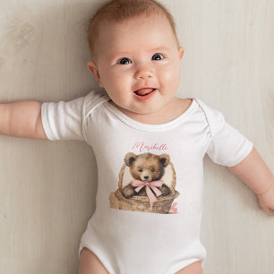 Body Para Bebé Chica Bear